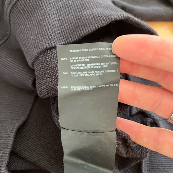 Saint Laurent SS15 “Psych Rock” Leather Fring Sweatshirt by Hedi Slimane - Picture 6 of 7